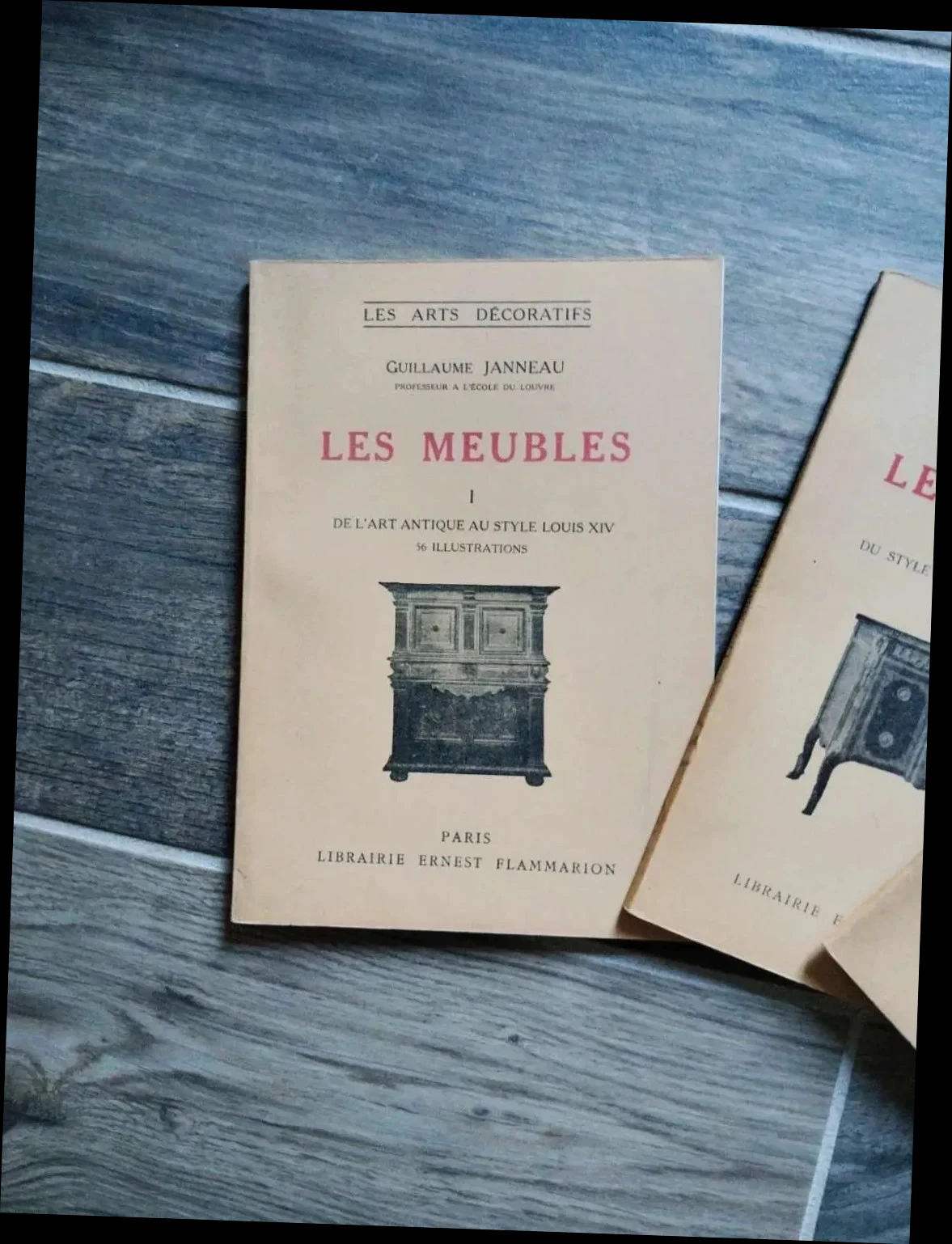 Lot 3 fascicules "Les Meubles" (Janneau) Les Arts Décoratifs, Flammarion – photo 2